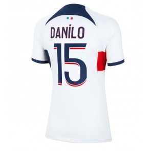 Paris Saint-Germain Danilo Pereira #15 Replika Udebanetrøje Dame 2023-24 Kortærmet